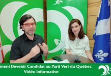 Comment Devenir Candidat-e du Parti Vert du Québec – Vidéo Informative